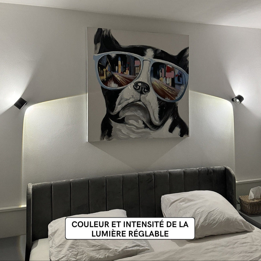 Lampe murale LED sans fil